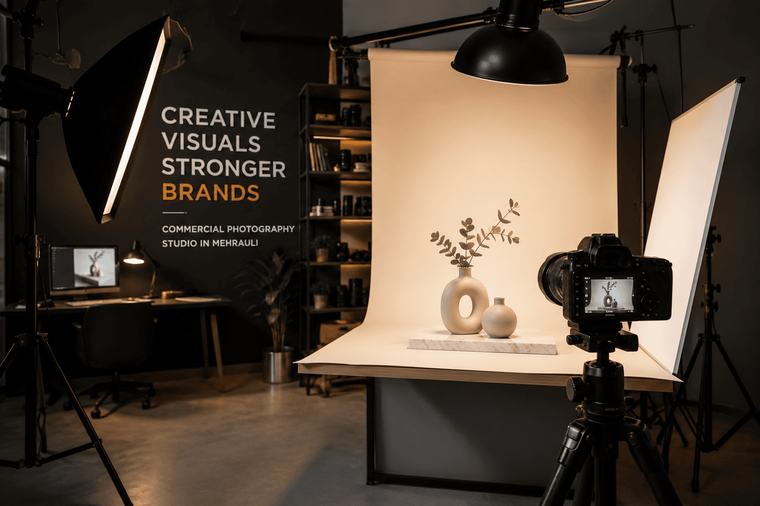 Commercial Photography Studio in Mehrauli