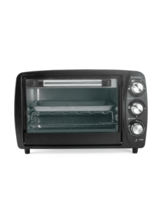 Black oven toaster grill – appliance product photography